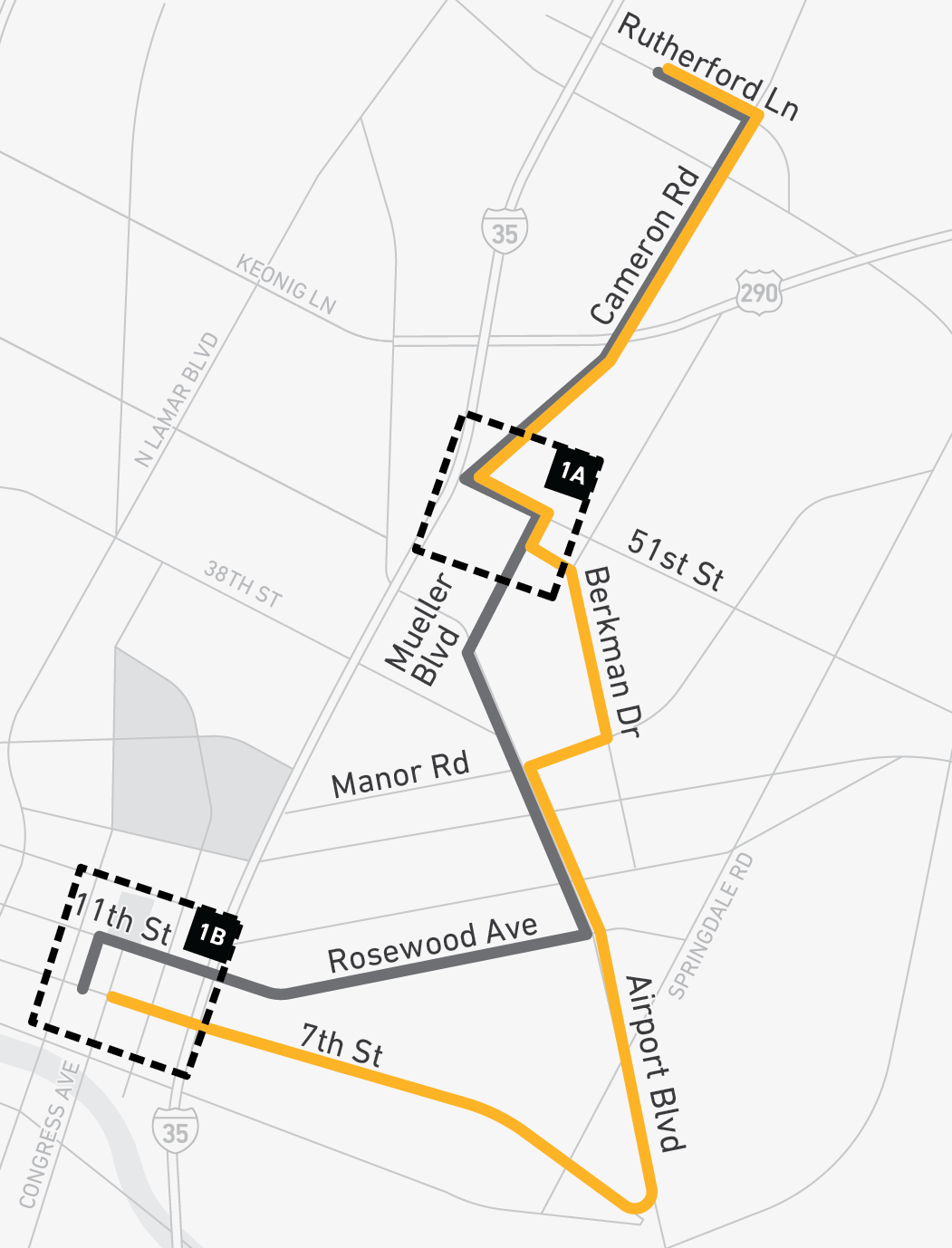 Route 485 Proposed Expansion Map