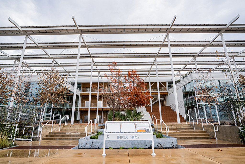 CpMetro HQ building on Tillery St.