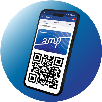 AMPcard_digital Use AMP through the App