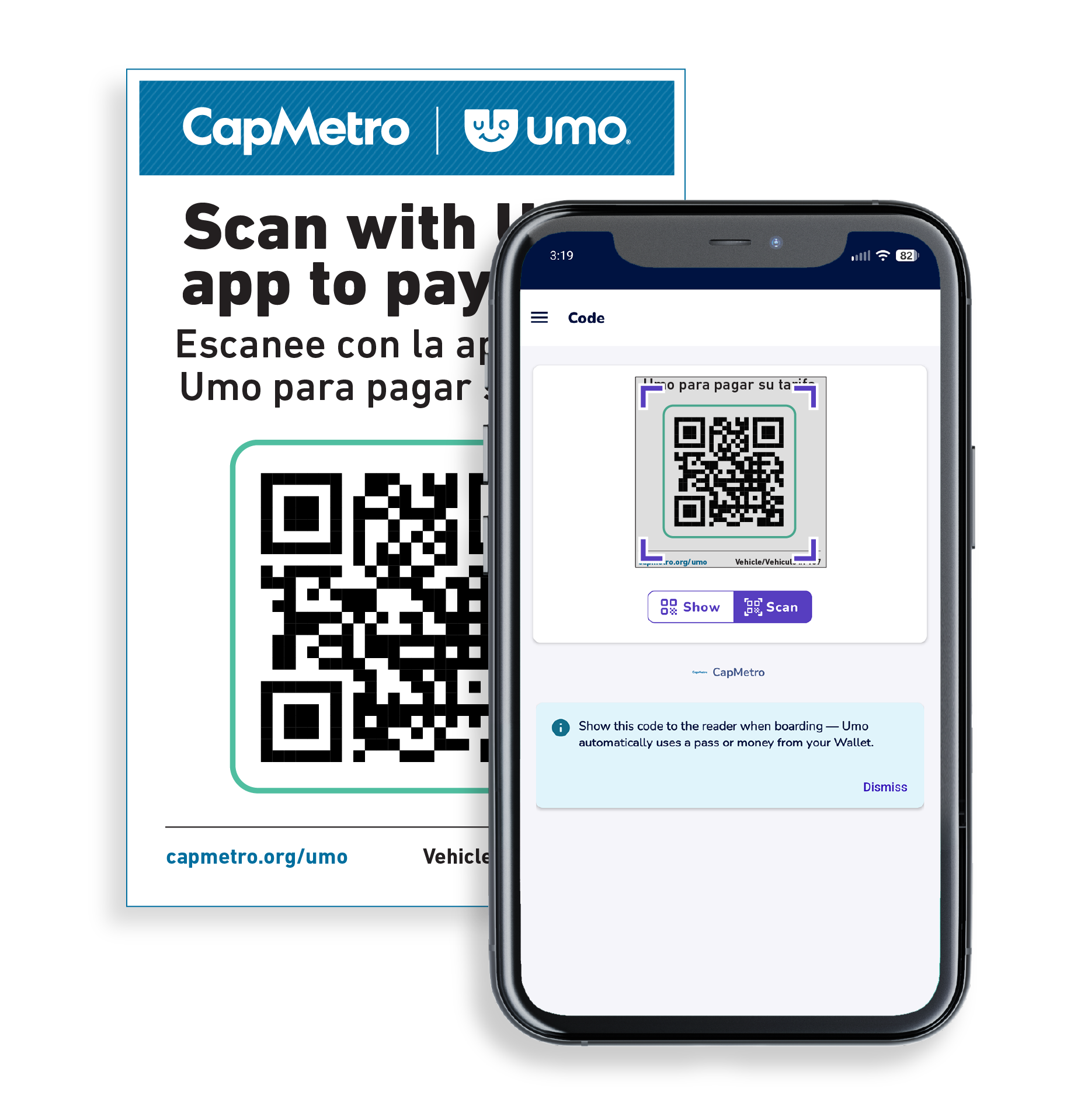 How to use Umo ScanRide