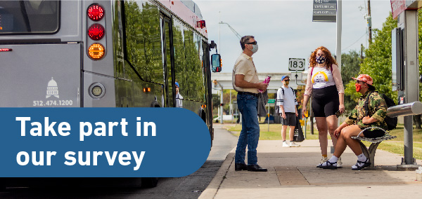 CapMetro riders exiting the vehicle