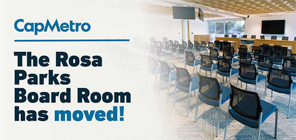Rosa Parks Board room has moved