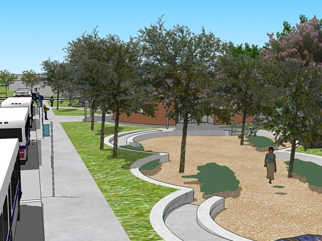 Major projects eastside bus plaza