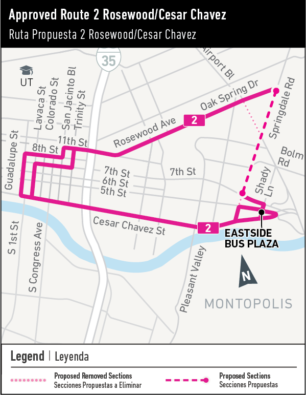 proposed route 2 extension map
