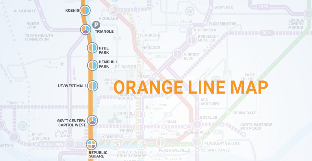 Orange Line Project Connect by Capital Metro Capital Metro Austin Public Transit