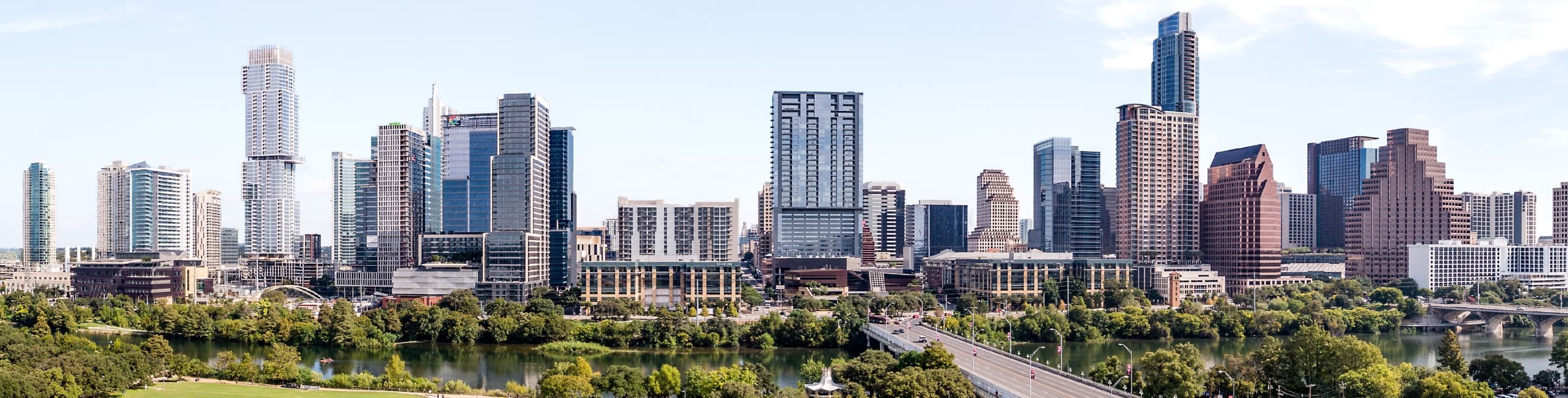 Beautiful image of Austin Texas's incredible skyline