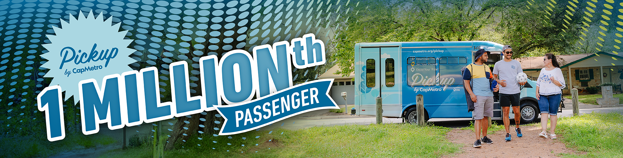 Pickup is celebrating 1 million passengers on April 1 2024