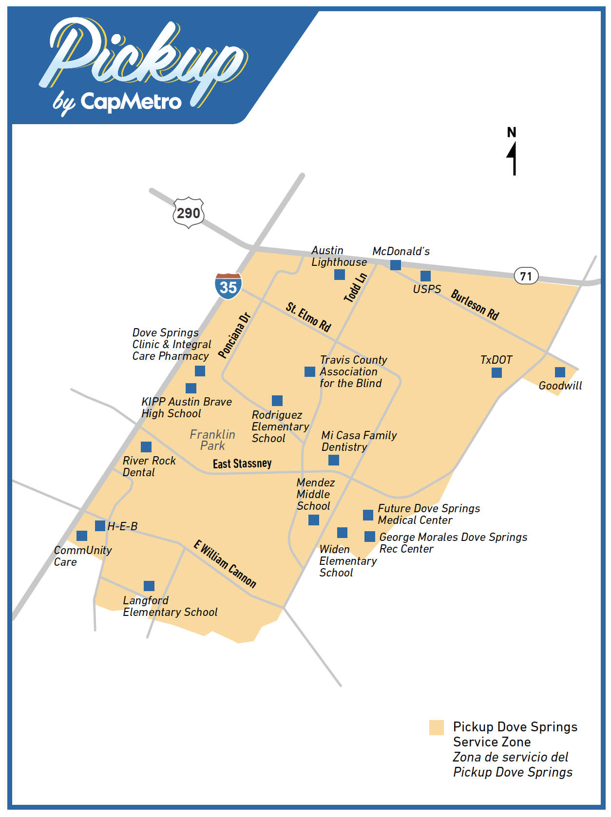 Pickup Dove Springs Map Pickup Dove Springs Map