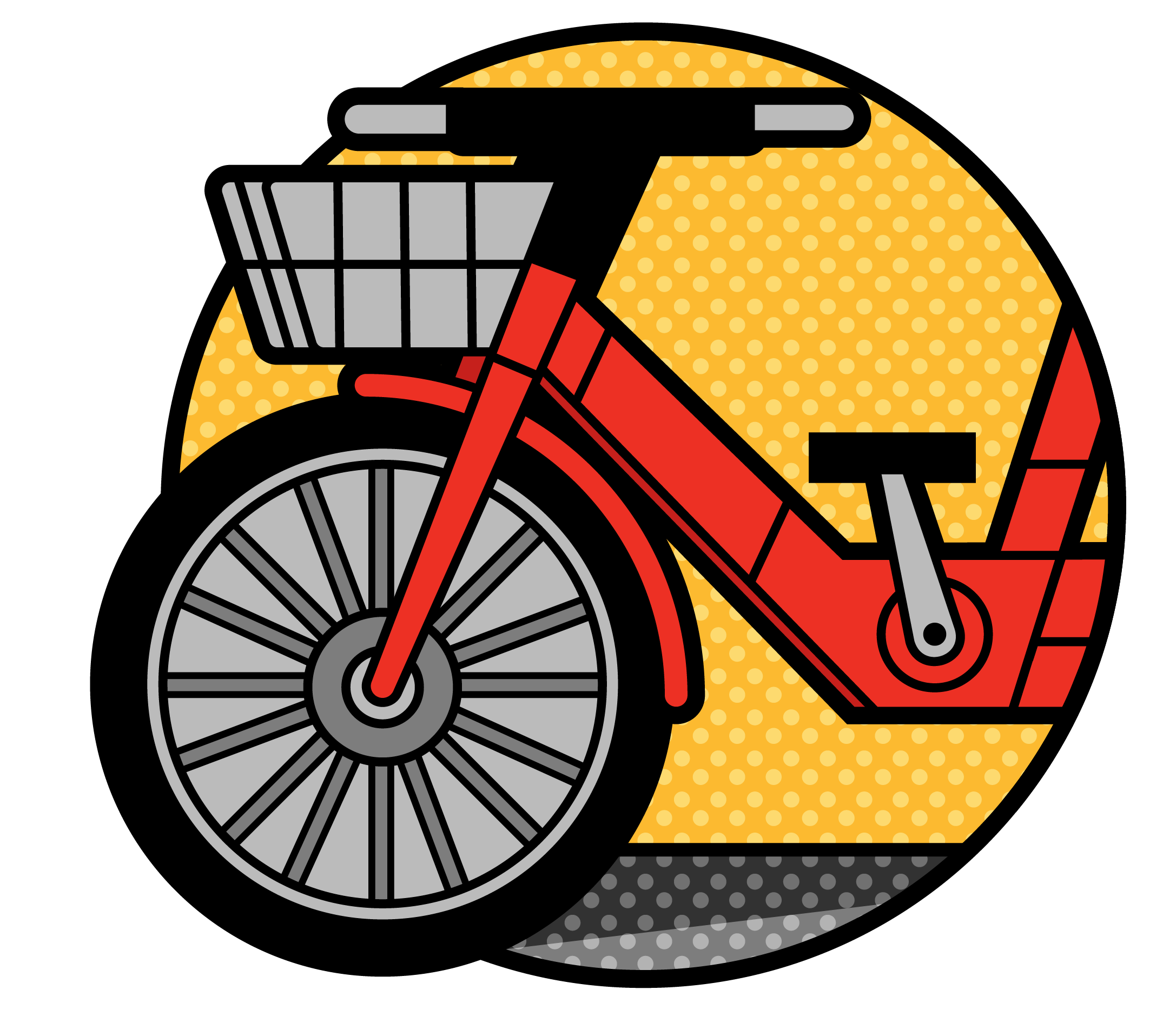 Illustration of a MetroBike by CapMetro