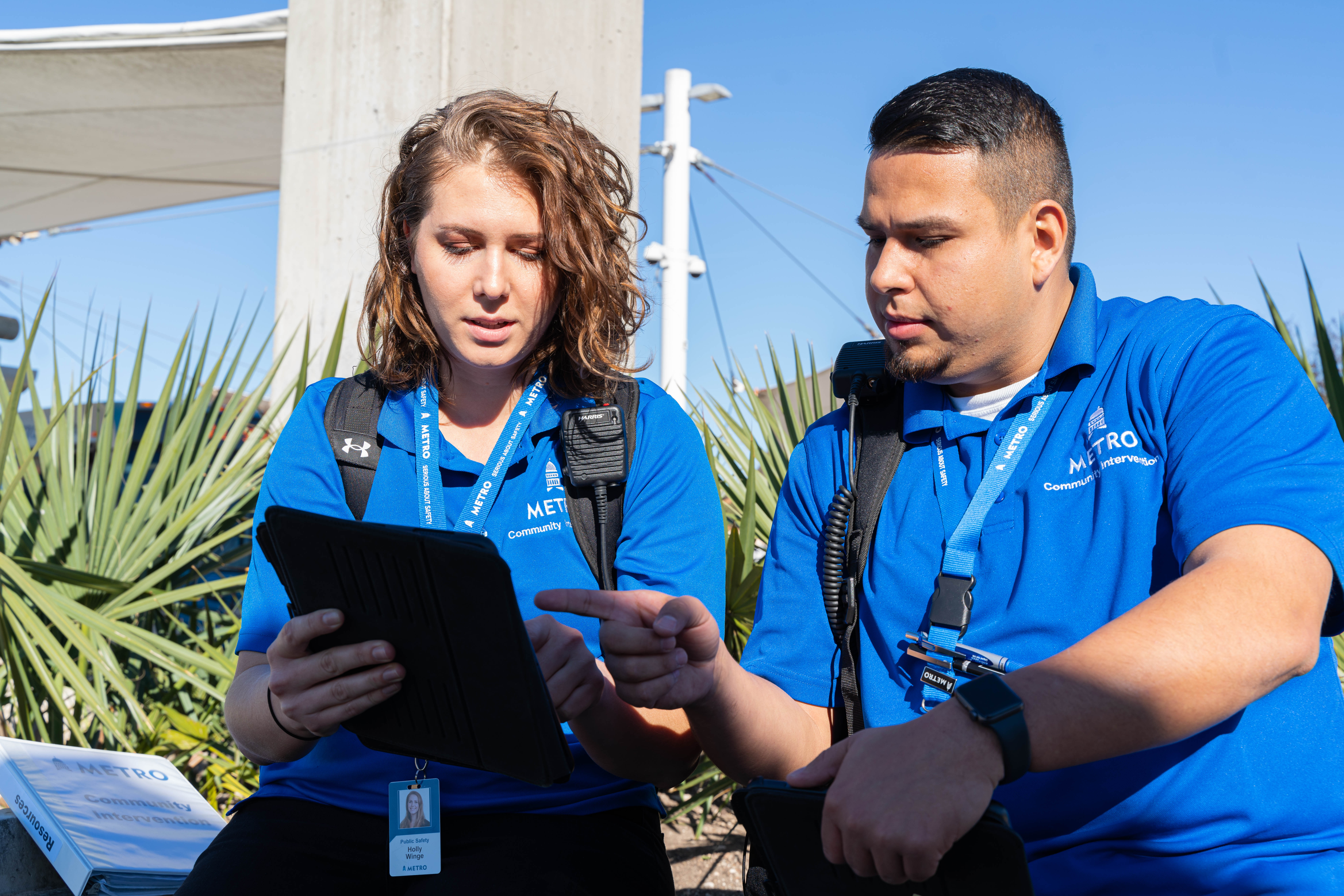 CIS2 Community Intervention Specialists on transit in Austin